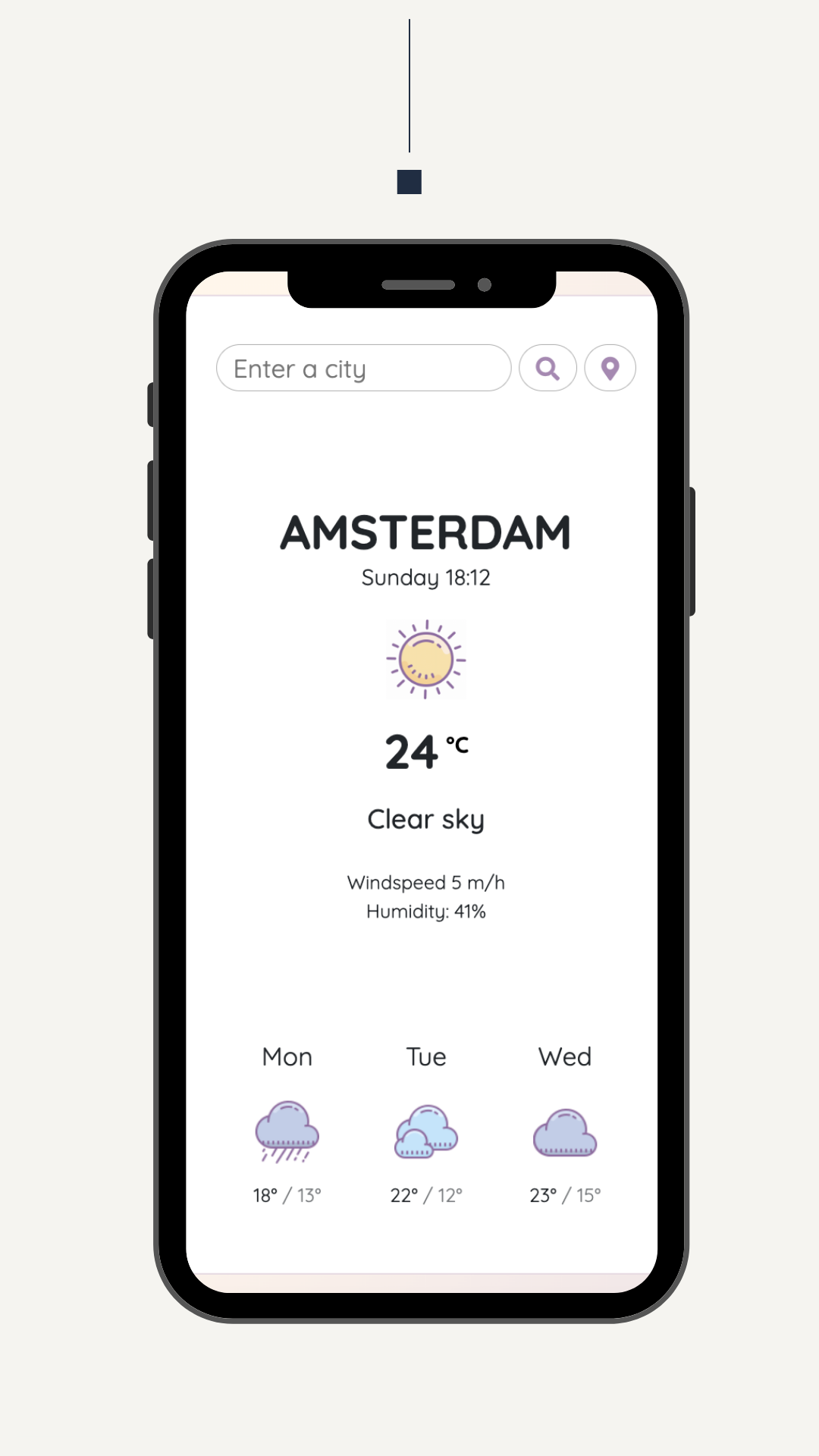 Weather App project